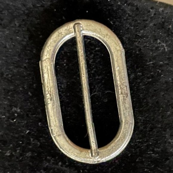 1920's Belt Buckle or Scarf Clip Gorgeous Rhinestones I can't read the marks - Picture 4 of 12